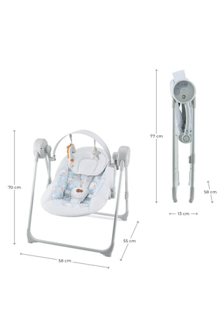 Balancelle électrique Swingee - Dès la naissance - Jusqu'à 9 kg