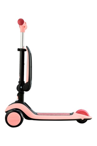 Trottinette Halley Grassland 2-en-1 - Rose et noir - Jusqu'à 20 kg