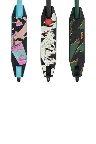 Trottinette freestyle Solis - Rose - Jusqu'à 100 kg