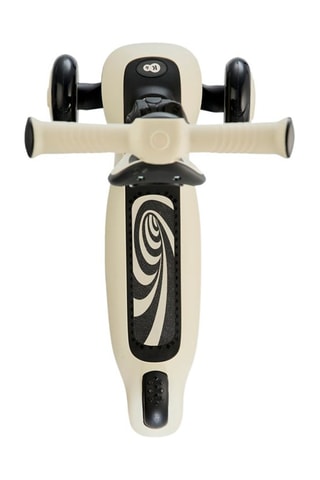 Trottinette Halley 2-en-1 - Blanc et noir - Dès 1 an - Jusqu'à 20 kg