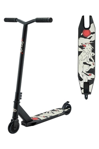 Trottinette freestyle Solis - Noir - Jusqu'à 100 kg