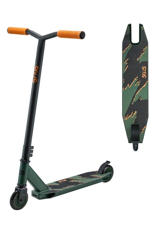 Trottinette freestyle Solis - Vert - Jusqu'à 100 kg