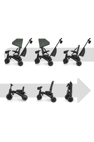 Tricycle Jazz 3 - Dès 9 mois - Vert et noir