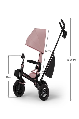 Tricycle Aveo 2 Plus - De 9 mois à 5 ans - Rose
