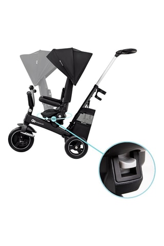 Tricycle EasyTwist - Noir et gris - Dès 9 mois - Jusqu'à 25 kg