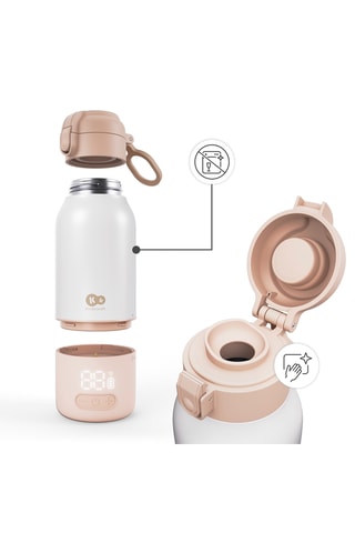 Chauffe-biberon mobile et thermos 2-en-1 Gaja - Beige