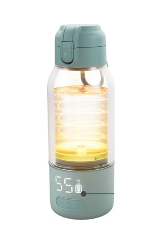 Chauffe-biberon mobile et thermos 2-en-1 Gaja - Vert