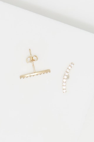 Boucles d'oreilles Merveille grimpantes - Or jaune