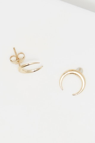 Puces Demi lune - Or jaune