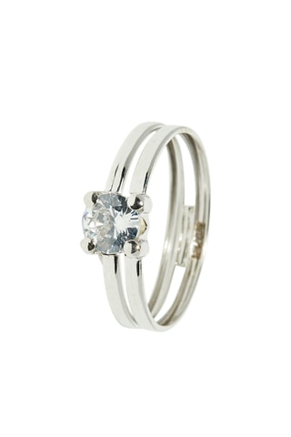 Ring Suerte  Witgoud