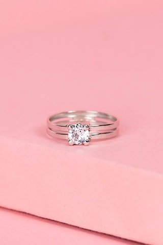 Ring Suerte  Witgoud