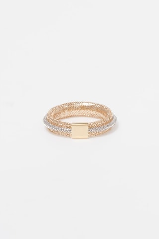 Bague Matera - 
Or jaune et or blanc