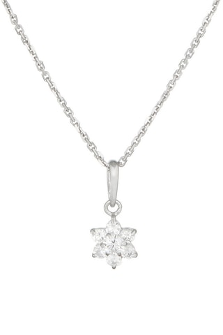 Pendentif Le Messager Blanc - Or blanc