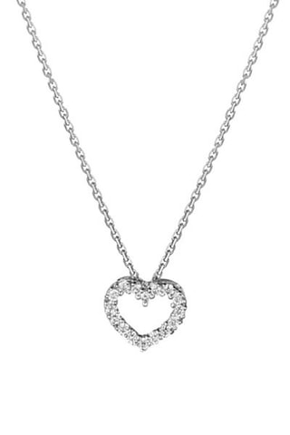 Pendentif Gentil Or blanc