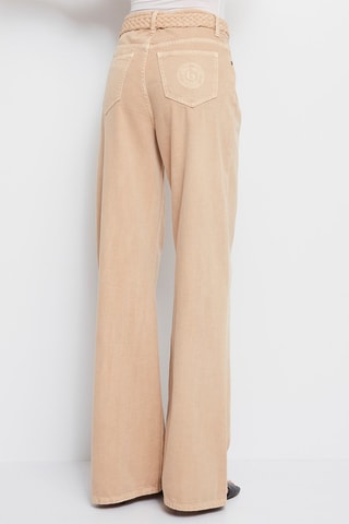 Broek Wide Legs 
Beige