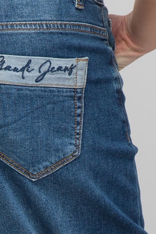 Calças de ganga wide legs 
Azul