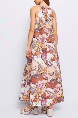 Vestido comprido 
Castanho