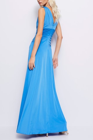 Vestido comprido 
Azul