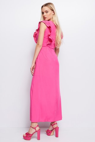 Vestido comprido 
Rosa