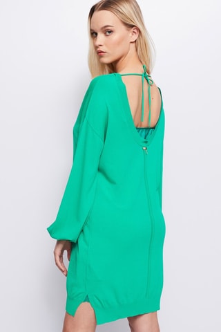 Vestido-camisola 
Verde