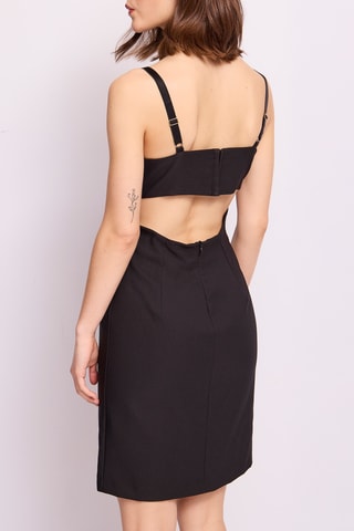Vestido justo- Preto