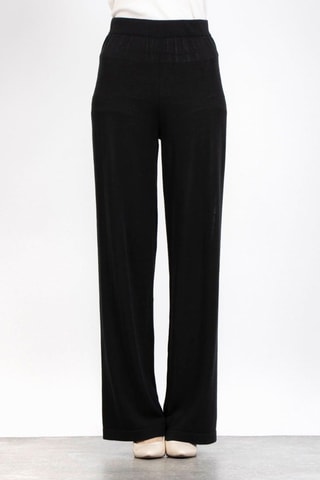 Broek Hoge Taille - Zwart