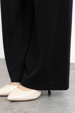 Broek Hoge Taille - Zwart
