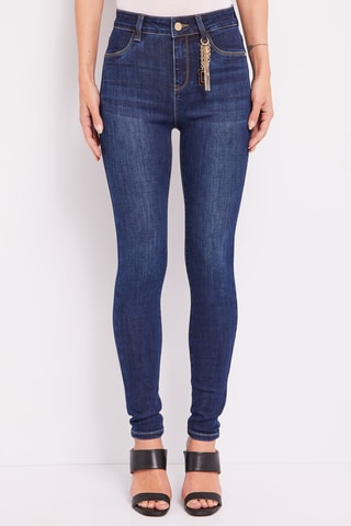 Calças de ganga - Azul-marinho