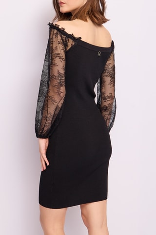 Vestido justo- Preto