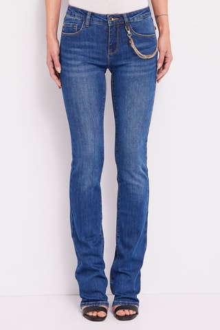 Calças de ganga - Azul-escuro