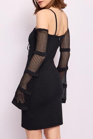 Vestido justo- Preto
