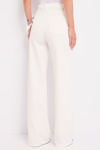 Jeans Hoge Taille - Ecru