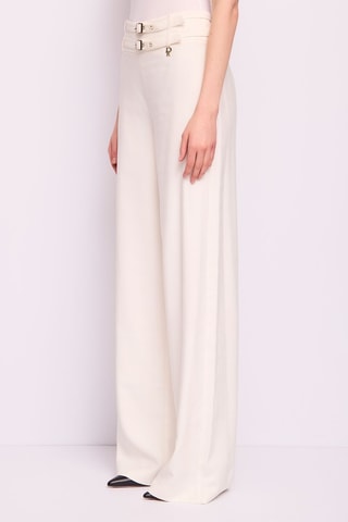 Broek Hoge Taille - Ecru