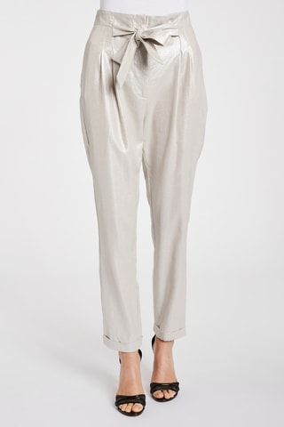 Linnen Broek - Taupe