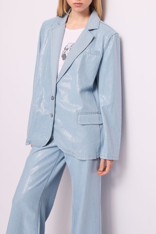 Casaco - Azul-celeste