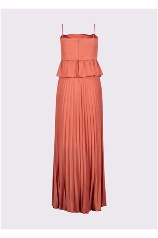 Vestido plissado - Rosa