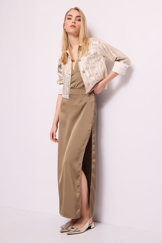 Saia comprida- Caqui