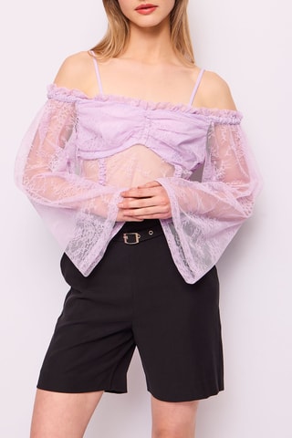 Kanten Top - Lichtpaars