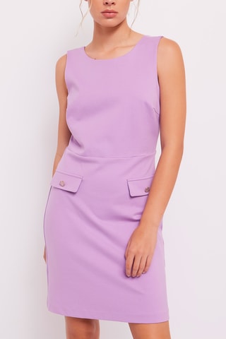 Vestido direito- Malva