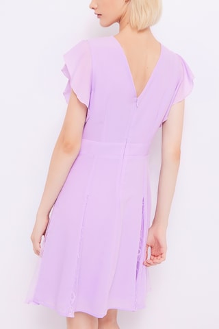 Vestido estilo patinadora - Malva