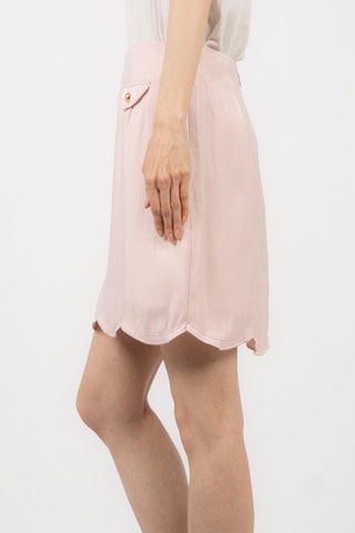 Calças direitas- Malva