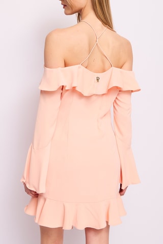 Vestido direito- Salmão