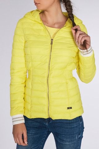 Blusão com capuz - Amarelo