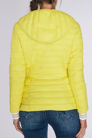 Blusão com capuz - Amarelo