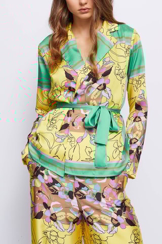 Casaco - Verde e amarelo