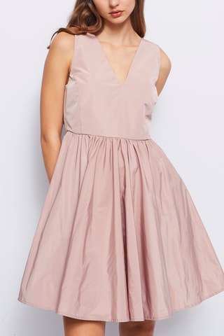 Vestido estilo patinadora - Malva