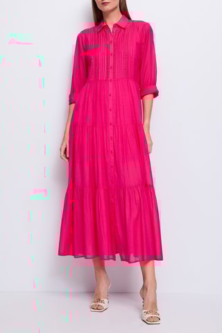 Abito a camicia - Rosa