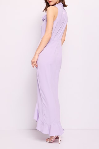 Vestido comprido- Malva