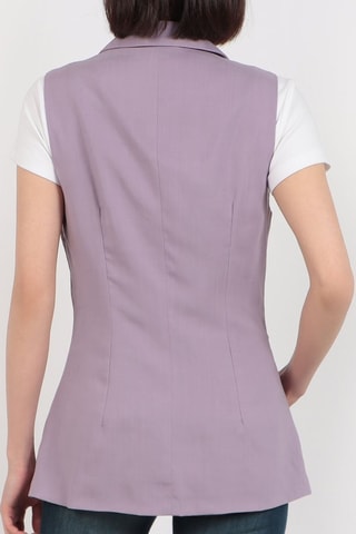 Mouwloos Jasje - Lichtpaars