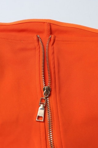 Strapless Crop Top - Oranje